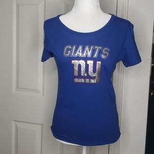 NFL NY Giants Blue T-Shirt Size Small